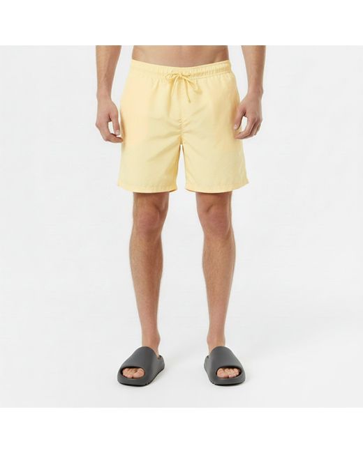 Jack Wills Yellow Mid-Length Swim Shorts for men