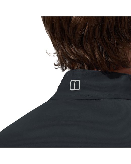 Berghaus Black 24/7 Base Long-Sleeve Zip T-Shirt for men