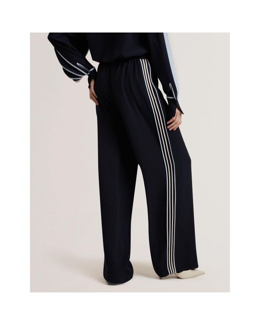 Ted Baker Blue Wide Leg Trousers