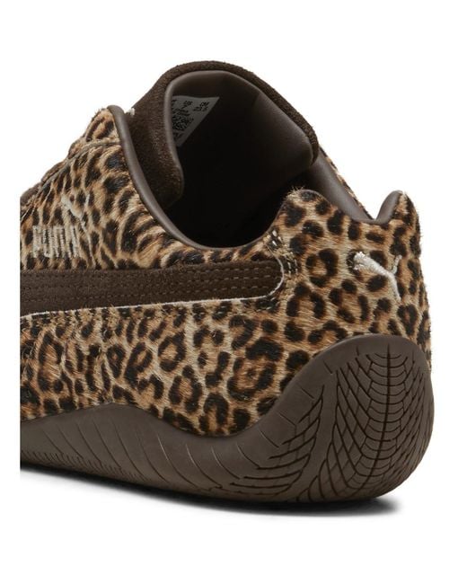PUMA Brown Speedcat Pony Low-Top Trainers