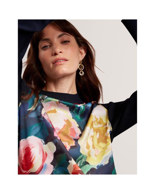 Ted Baker Blue Knitted Top
