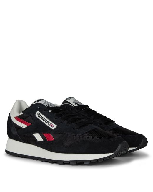 Reebok Blue Classic Leather Low-Top Trainers for men