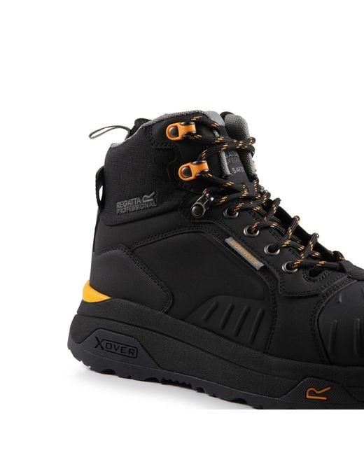 Regatta Black Exofort Waterproof Safety Hiker