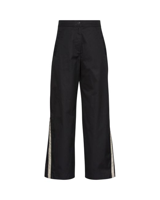 Calvin Klein Black Wide Leg Trousers