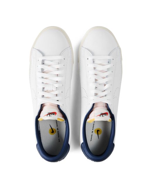 Nike White Tennis Classics Sn63 for men