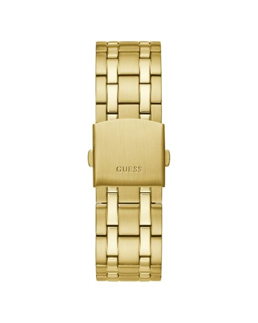 Guess Metallic Gents Watch With Dial for men
