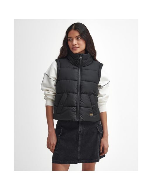 Barbour Black Webber Puffer Jacket