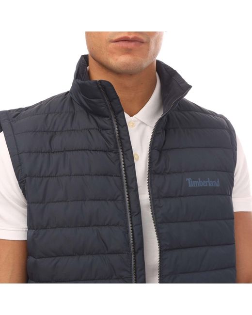 Timberland Black Axis Peak Durable Water Repellent Vest for men