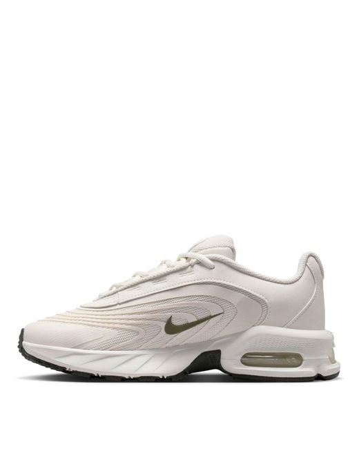 Nike White Air Max Fire Sneakers