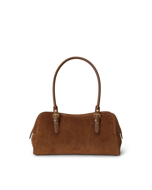 Ralph Lauren Brown Satchel Bag
