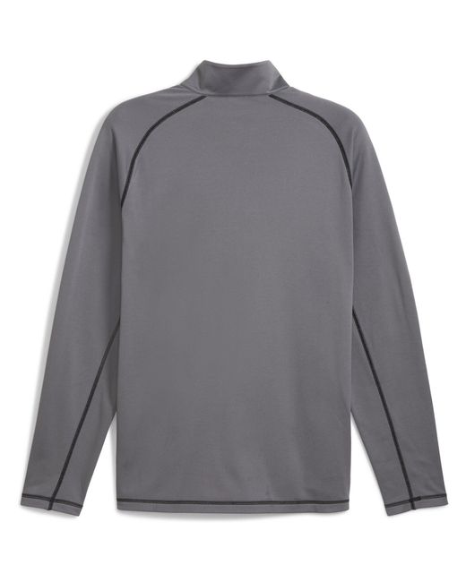 PUMA Gray Fairway Full-Zip Weather-Resistant Performance Golf Jacket for men