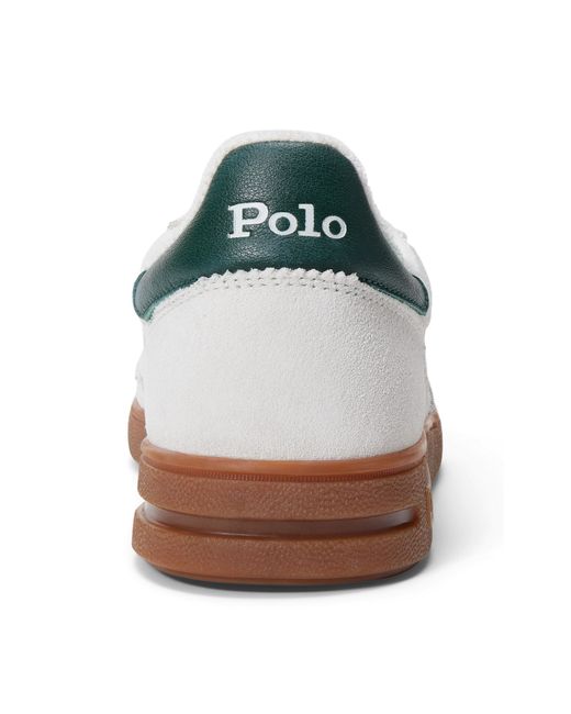 Polo Ralph Lauren White Bedford Low-Top Trainers for men