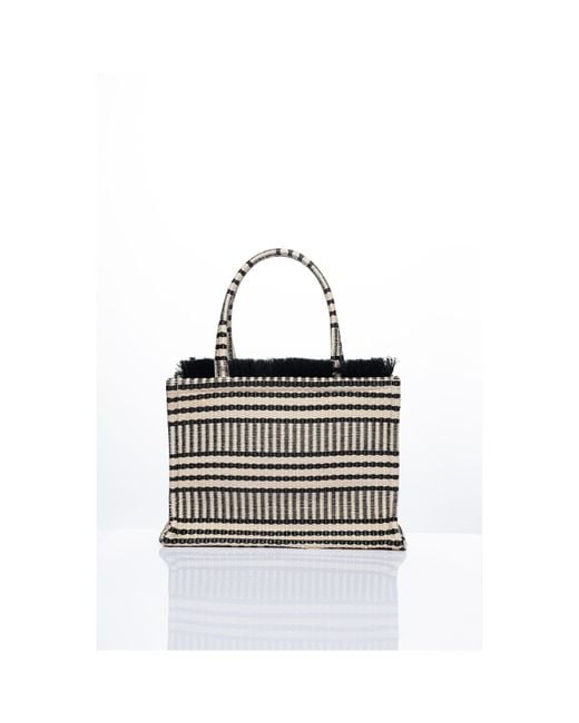 Sorena Black Tote Bag