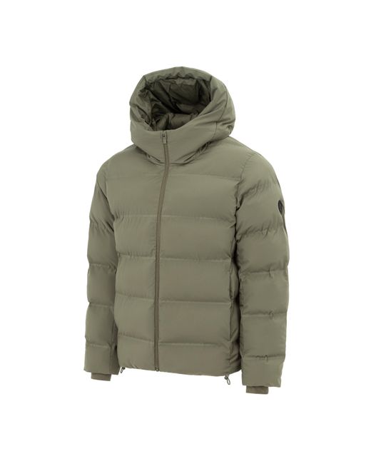 Firetrap Green Hooded Full Zip Puffer Jacket for men