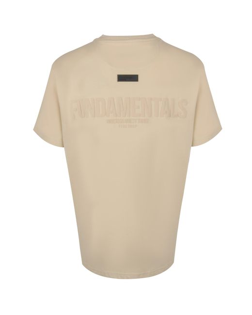 Firetrap Natural Puff Print Oversized T-Shirt for men