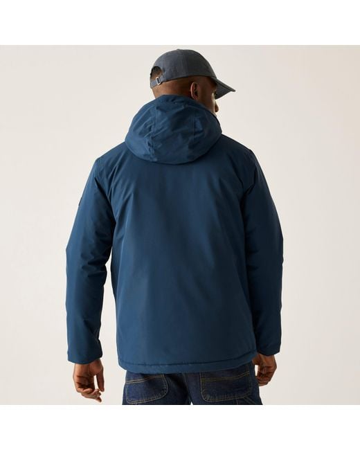 Regatta Blue Sterlings Waterproof Insulated Jacket for men