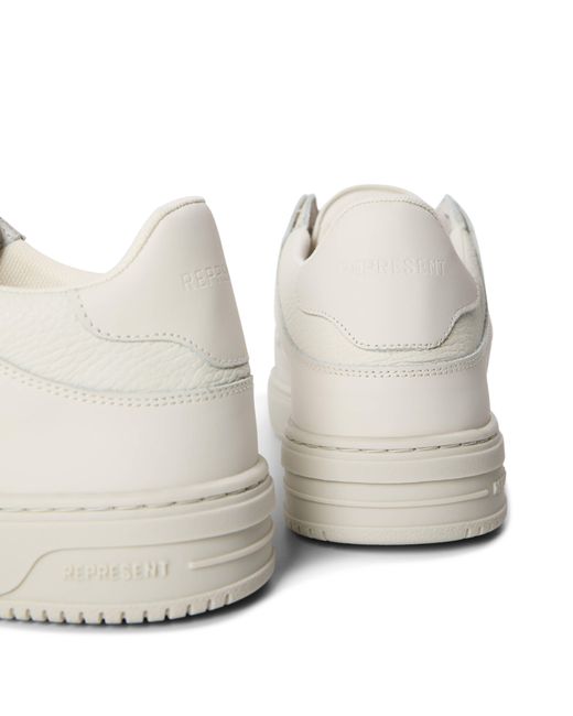 Represent White Apex Low-Top Trainers for men