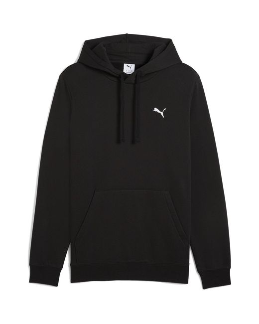 PUMA Black Overhead Hoodie for men