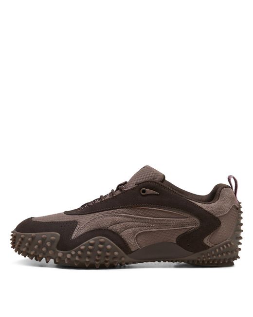 PUMA Brown Mostro Low-Top Trainers