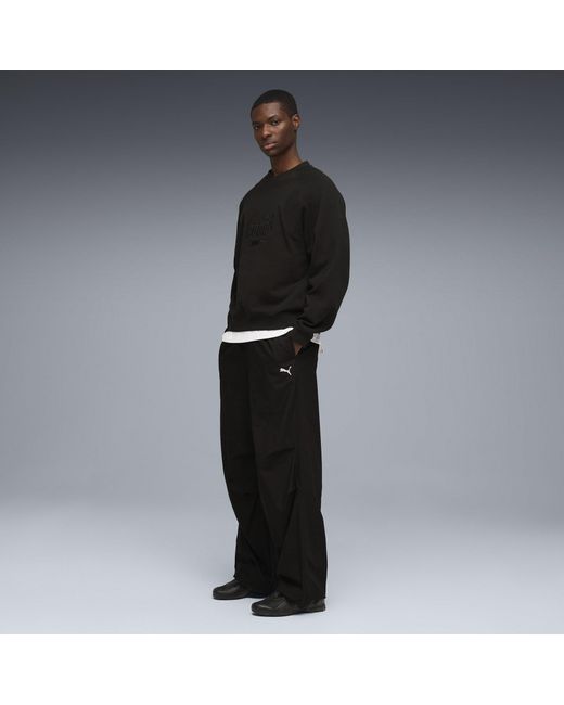 PUMA Black Low-Top Trainers for men