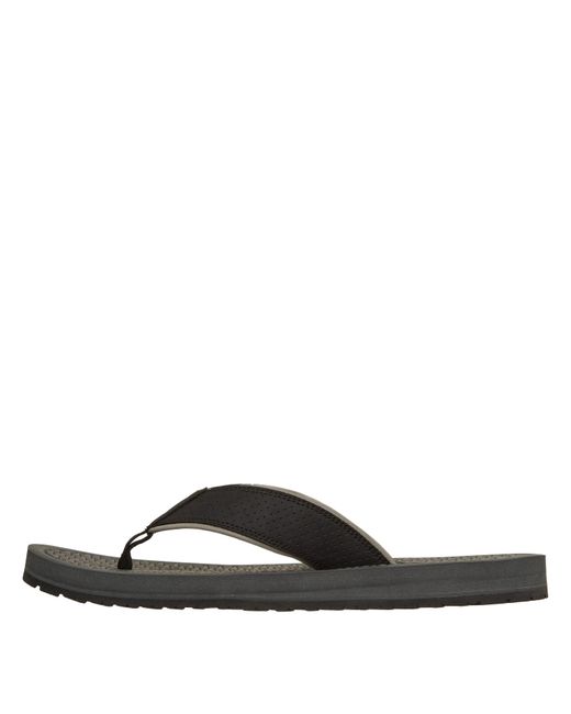 Skechers Gray Flat Sandals for men