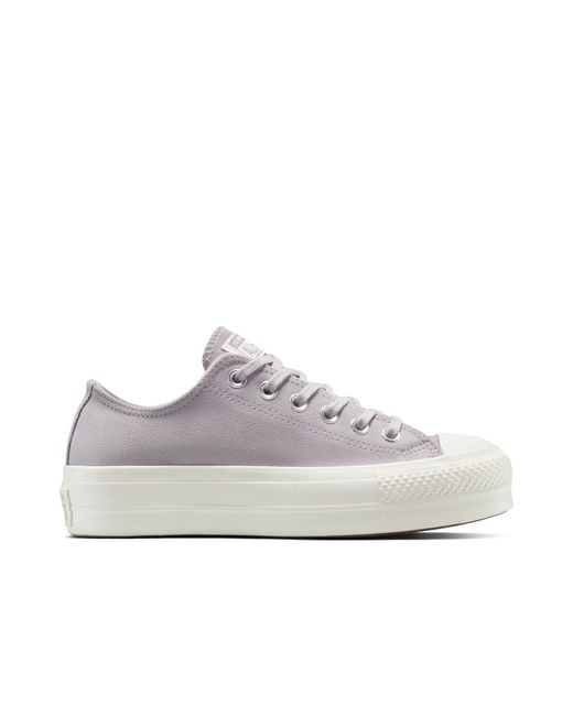Converse Gray Chuck Taylor All Star Lif High-Top Trainers