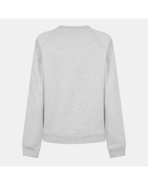 Jack Wills Gray Hunston Graphic Crew Neck Sweatshirt