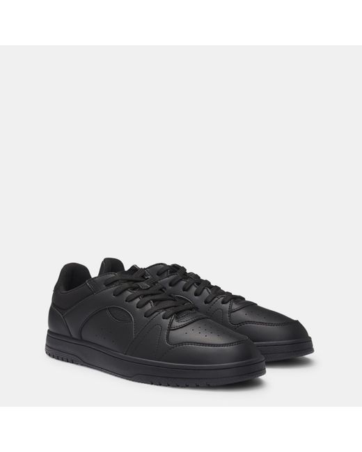 HUGO Black Logo Trainers for men