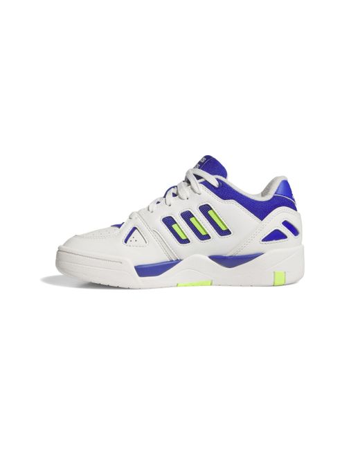 Adidas Blue Midcity Low Shoes for men