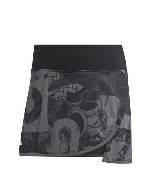 Adidas Gray Club Graphskirt Skirt
