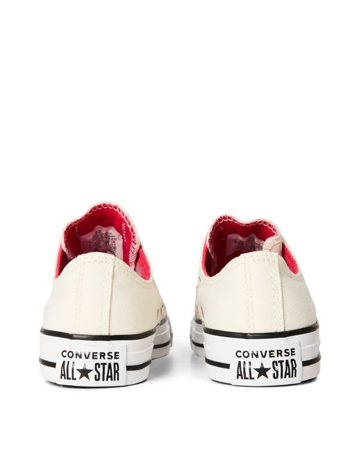 Converse White Chuck Taylor All Star Low-Top Trainers