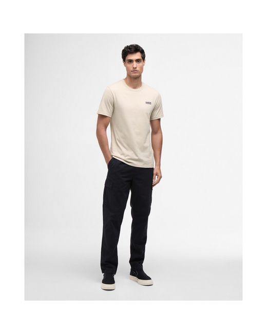 Barbour Natural Small Logo T-Shirt for men