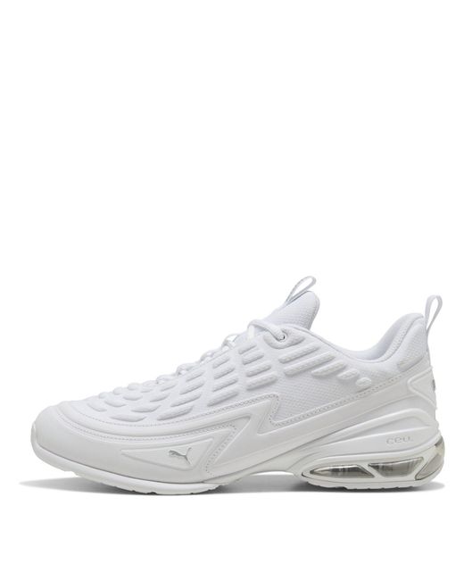 PUMA White Meza Runners for men