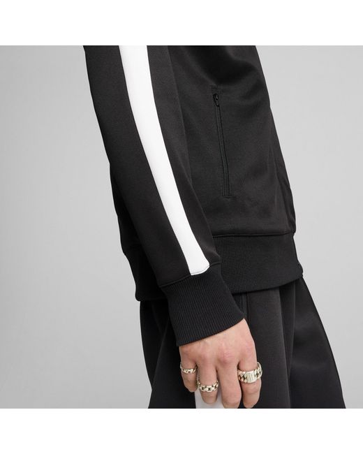 PUMA Black All Over Track Jacket Tracksuit Top for men