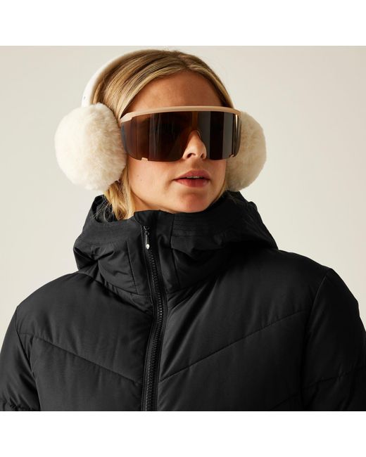 Dare 2b Black Striking V Ared 15/15 High Warmth Padding Swarovski Crystal Insulated Waterproof Jacket