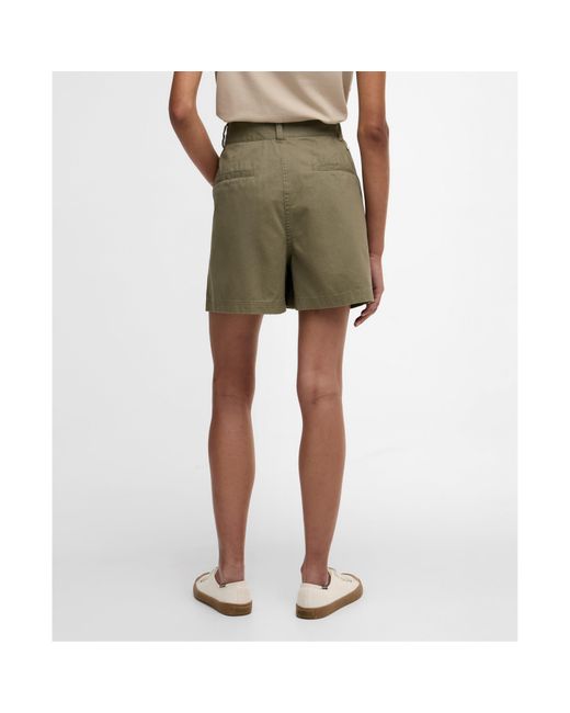 Barbour Green Fern Shorts