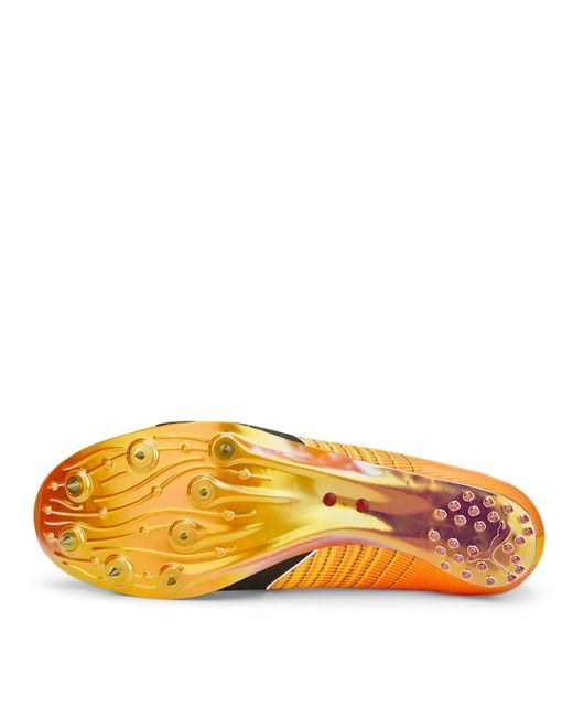PUMA Yellow Evospeed Tokyo Nitro Running Spikes for men