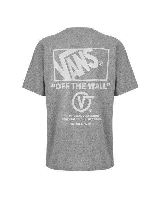 Vans Gray Stockpile Ss Tee for men