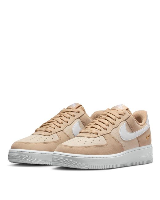 Nike Brown Air Force 1 07 Trainers