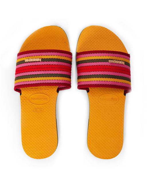 Havaianas Red Hav. You Malta Mix Flip Flops