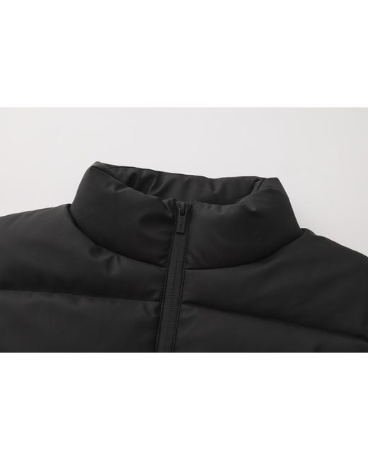 Everlast Black Matte Lightweight Puffer Gilet