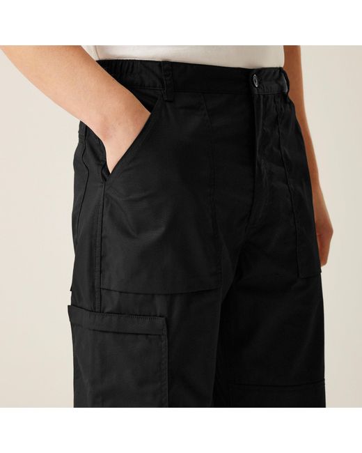 Regatta Black Lined Action Trousers for men