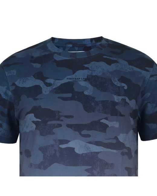 Firetrap Blue Sub T Shirt for men