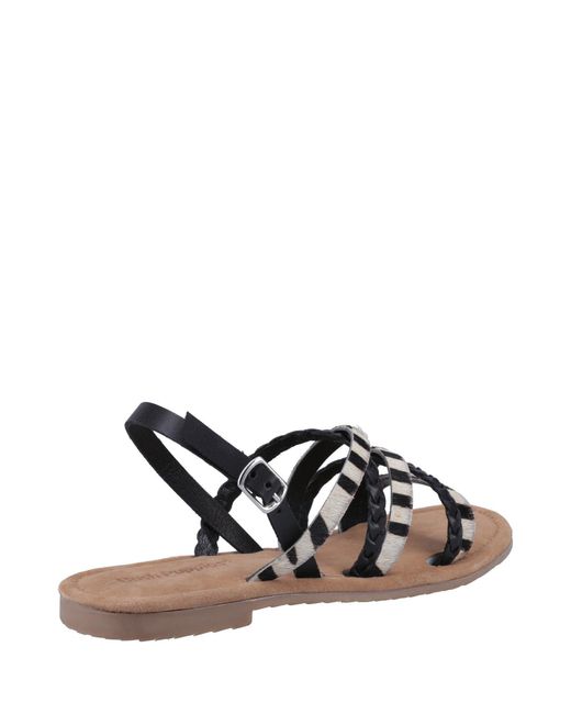 Hush Puppies Black Amanda Strappy Sandal