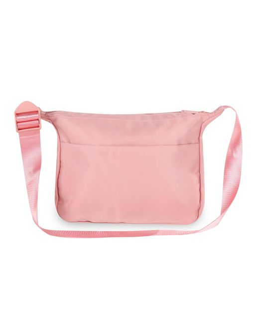 Spiral Pink Cali Satchel Crossbody Bag