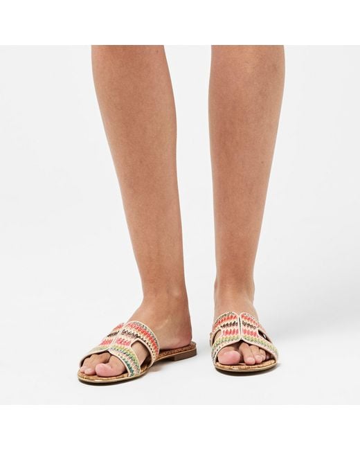 Dune Brown Ludlows Flat Sandals