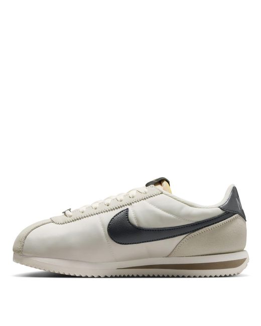 Nike White Cortez Textile Runners