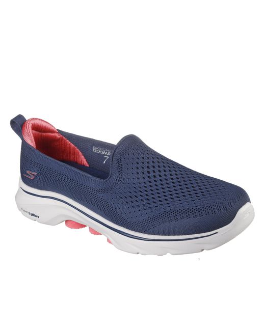 Skechers Blue Slip On Runners