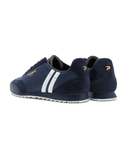 Patrick Blue Rio Runner Heritage Low-Top Trainers for men
