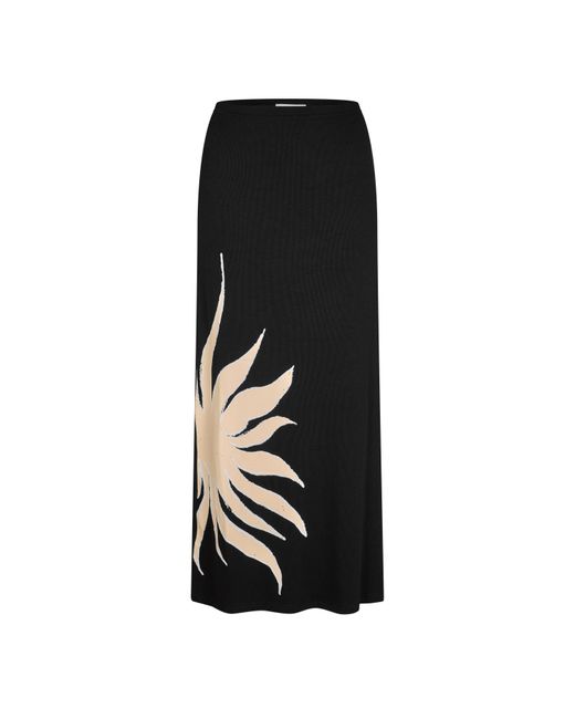 Never Fully Dressed Black Midi Skirt